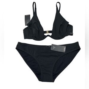 🆕 GUESS Los Angeles Two Piece Bikini Top and Bottom